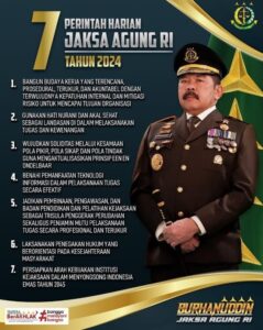 7 perintah harian JA